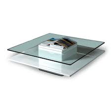 contemporary square glass coffee table tobe