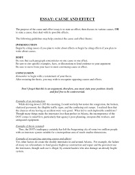 cause and effect essay examples cause and effect essay how to write an essay about amendments 5 and 6
