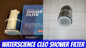 Waterscience Cleo Shower Filter Sfw 815 Unboxing And Review
