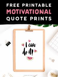 If you did, please share them with a friend today! Get Motivated In The Morning With These Free Printable Motivational Prints