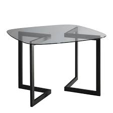 Geo Rounded Square Table Black Base