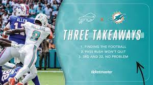 Three Takeaways Miami Dolphins Week 3 ...