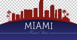 miami skyline silhouette png clipart
