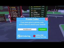 Roblox promo codes are codes that you can enter to get some awesome item for free in roblox. Roblox High School 2 Codes 2020 Rhs Youtube