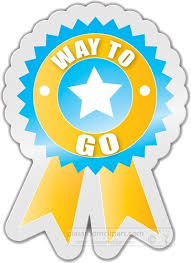 Motivational Clipart-way to go motivational award sticker
