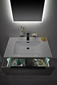 led vanity unit basin cabinet