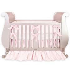 royal silk crib bedding set neutral