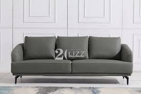 Modern Living Room Genuine Leather Sofa