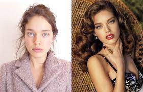 do supermodels look average without