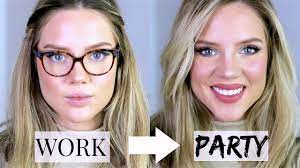 work to office party makeup how to