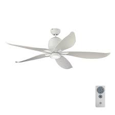 matte white flush mount ceiling fan