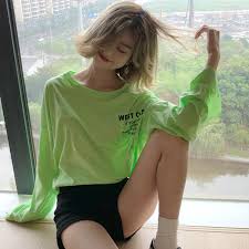 They are stylish on just about everyone including famous female. Oversized T Shirts Women Long Sleeve Korean Style Students Loose Tshirt Fashion Leisure All Match Womens Clothing Simple T Shirt T Shirts Aliexpress
