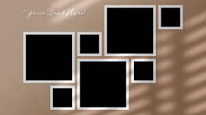 photo collage frame png vector psd