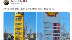 Almanya akaryakıt fiyatları ne kadar, benzin, motorin Almanya'da ne kadar?  - SonHaberler