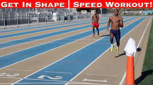 100m dash sd track workout