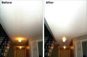 how to clean popcorn ceilings first
