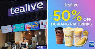 They are teaming up with lazada and tealive for this campaign starting now until christmas, touch 'n go ewallet users can grab rm3 off when they go online shopping on the lazada app or from the integrated. Tealive Is Having 50 Off From 15 July 31 August 2019 Here S How Foodie