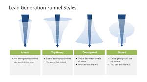 4 Lead Generation Funnel Styles Template For Powerpoint