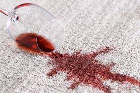 remove wine stains from wallpaper