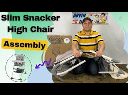 graco slim snacker high chair embly