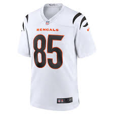 Occasionally, new, redesigned nfl jerseys leak on social media before their official launches and everyone goes bananas over them. Cincinnati Bengals Nike Game Road Jersey White Tee Higgins Youth 2021