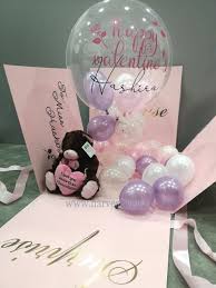 customize surprise balloon gift box