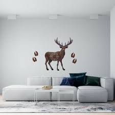 Vinyl Home Art Decor Mule Deer Hoof