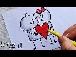 love couple drawing