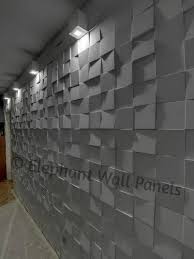 Elephant Gypsum Wall Panels 3d Design