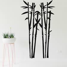 Bamboo Wall Sticker Removable Decal