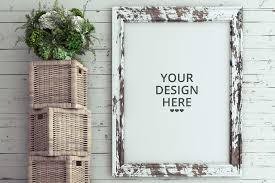 All Free Mockups Rustic Frames Wall Prints Powerpoint