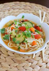 ramen vegetable soup the comfort of