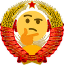 The flag of soviet russia featuring it's signature star hammer and sickle. Uusrthonk Discord Emoji