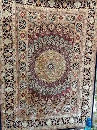 traditional silk carpet