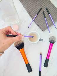 secret to clean makeup brushes with one