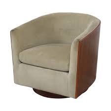 west elm luther swivel chair 79 off