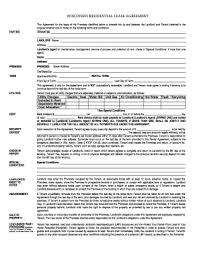 6 Printable Free Residential Lease Agreement Forms To Print