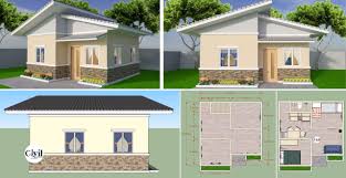story house design with 2 bedroom