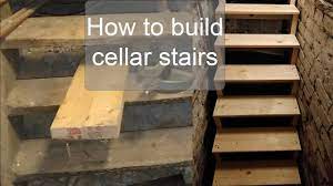 how to build cellar stairs you