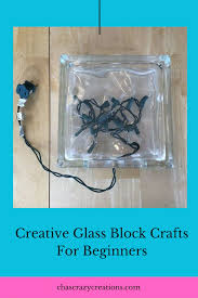 Creative Glass Block Crafts For