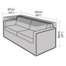deluxe 2 seater sofa cover large