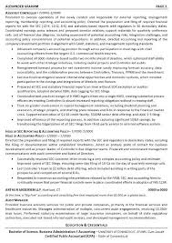 Resume Sample 6 Controller Chief Accounting Officer