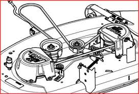 If you have the owners manual, there is a diagram, (check your orientation, it is not clear if it is a birdseye or. Solved Have A Jd Lt166w 48 And Need A Mower Deck Belt Fixya