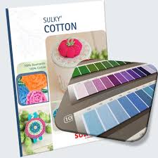 Sulky Cotton Thread Card With Actual Thread