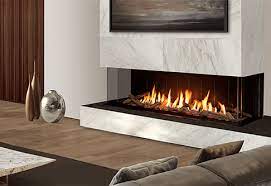 Contemporary Gas Fireplaces The