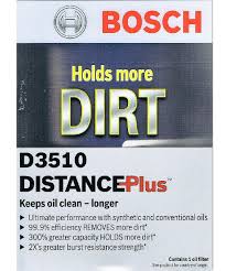 Bosch D3510 Distance Plus Oil Filter New Free Shipping