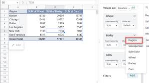 filter pivot table values in excel