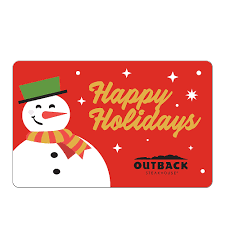 outback 25 holiday gift card digital