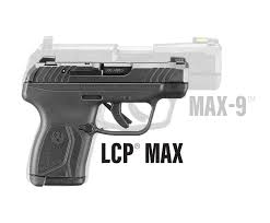 ruger lcp max subcompact pistol in 380