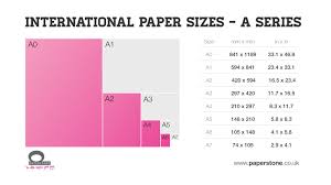 Buy Paper Size And Weights Guide Paperstone Paper
